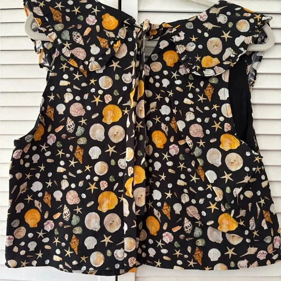 Rachel Antonoff Seashell blouse NWOT - Picture 3 of 5